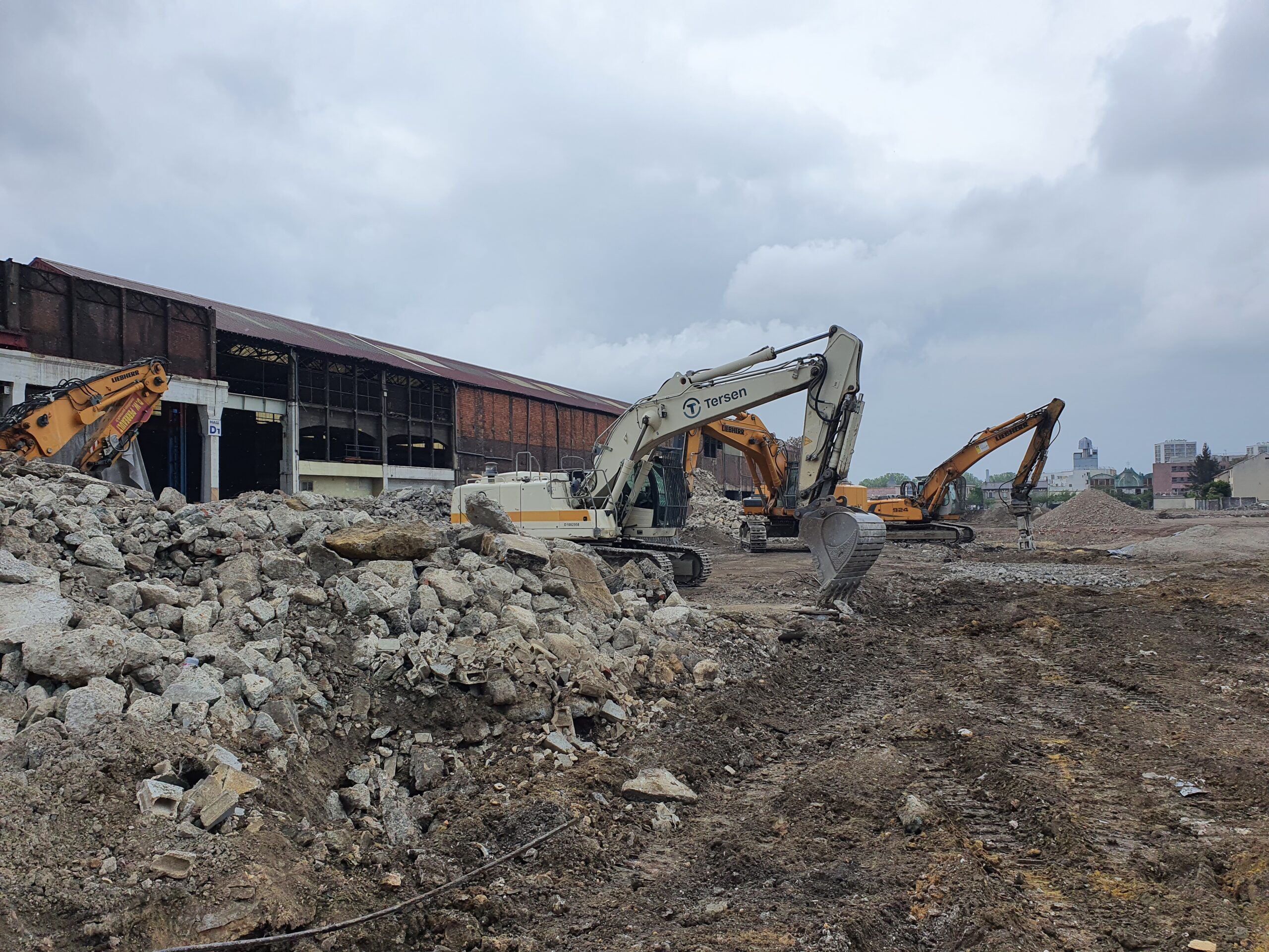 demolition ext4 La courneuve